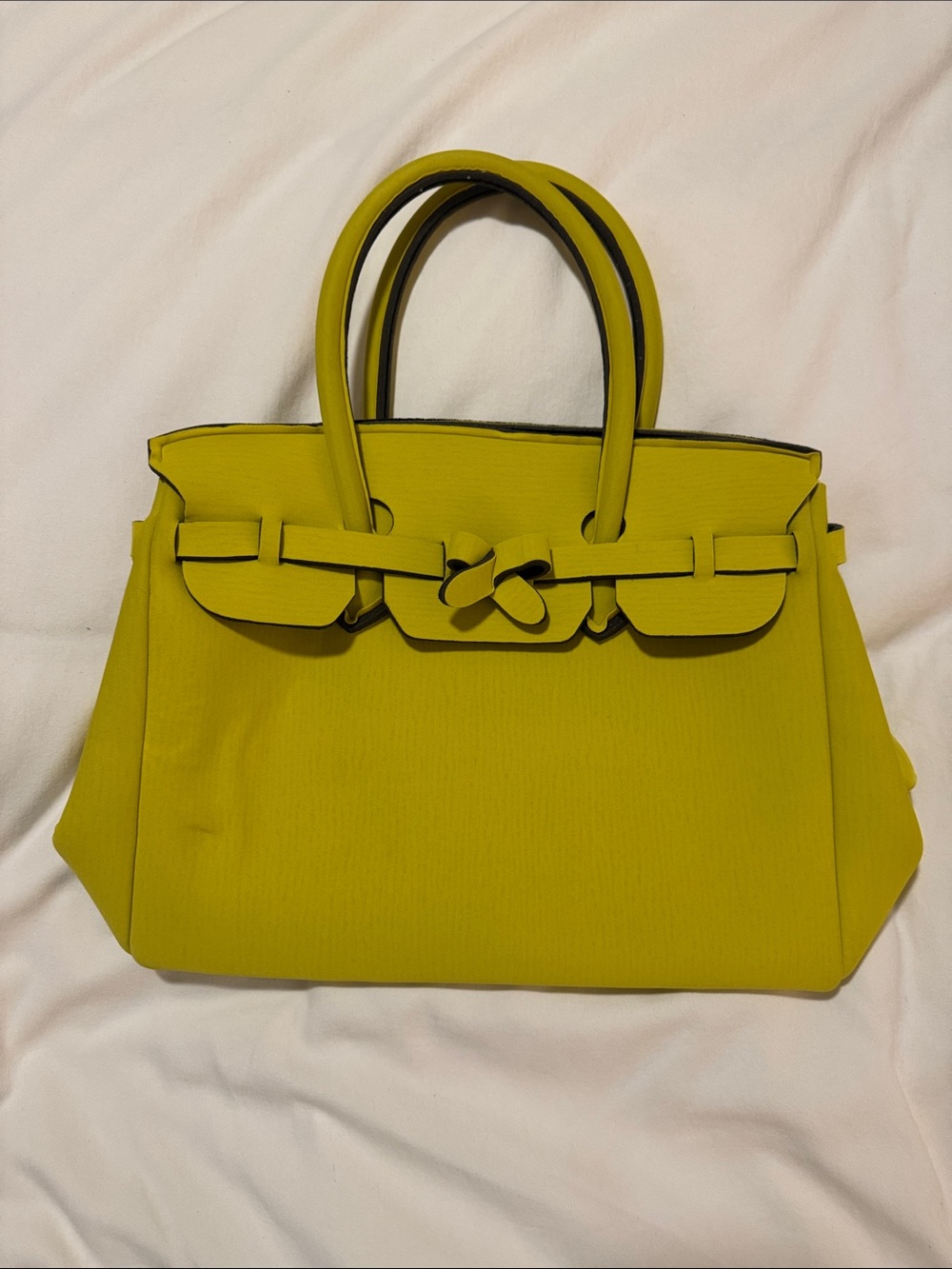 Save My Bag neoprene in Chartreuse